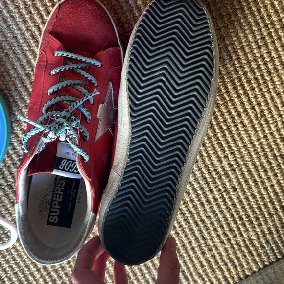 Golden Goose Red Sneakers size 41 - Picture 3 of 3